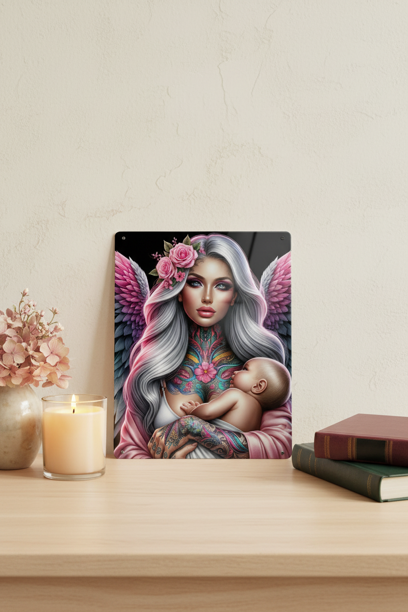 Guardian Angel 8x10 desk lifestyle
