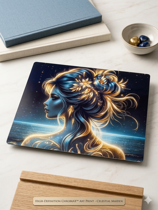 Celestial Maiden | High-Definition Metal Art Print