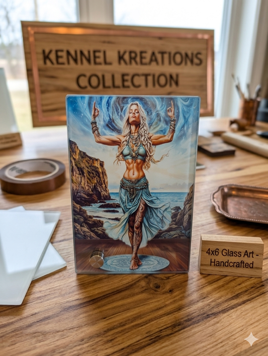 Discover the "Ethereal Balance" Handcrafted Glass Art